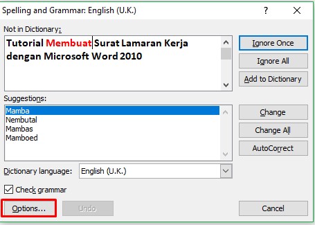 Pada bagian nama, blok teks yang akan digeser ke sisi kanan, lalu klik tab pada . Cara Membuat Surat Lamaran Kerja Di Microsoft Word 2010