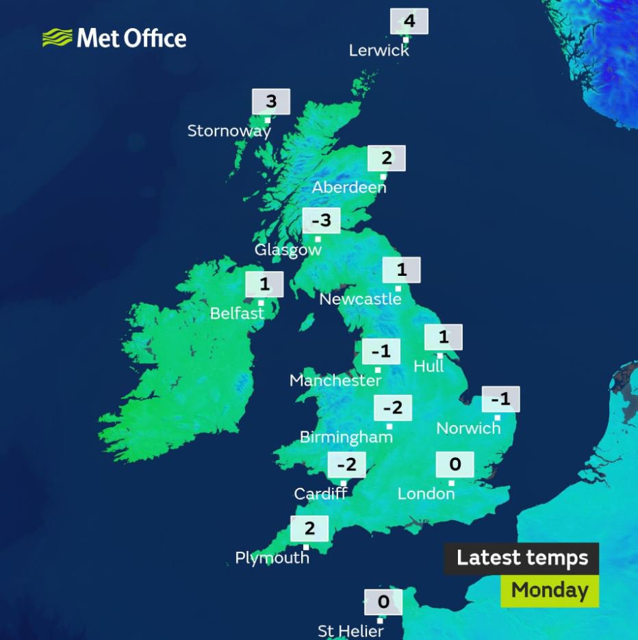 UK weather to turn cold as Beast from the East brings snow