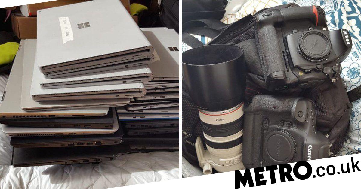 If your laptop's been stolen recently police might have just found it ...