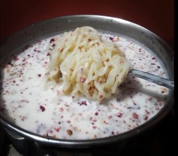 Someone's made ramen noodles using milk instead of water Metro News