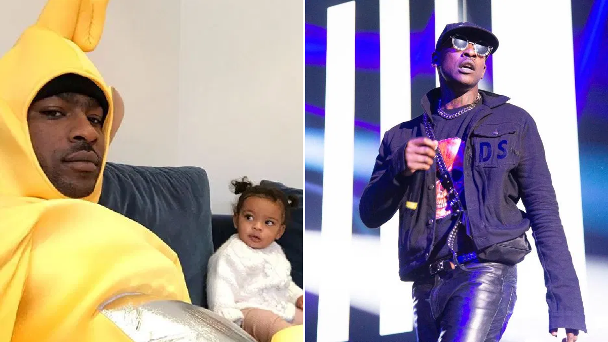 Skepta dressed as Teletubby in rare picture with daughter River | Metro ...