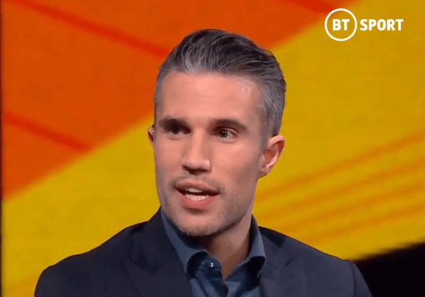 Van Persie was impressed with Saka's display versus Olympiakos