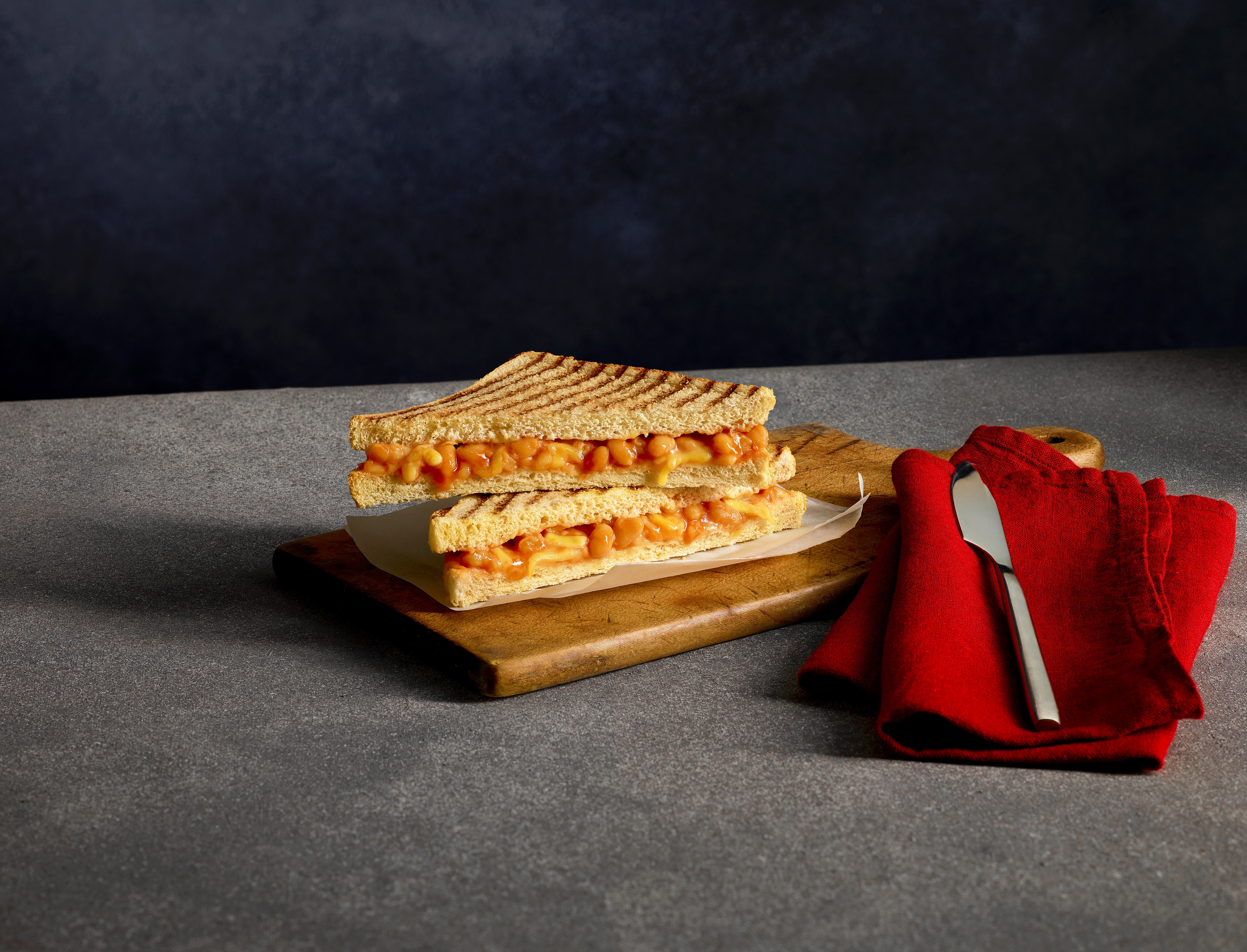 The offer includes yummy lunchtime options you'll only find at Costa Coffee, such as the irresistible Heinz Beanz & Cheese Toastie (Picture: Costa Coffee)