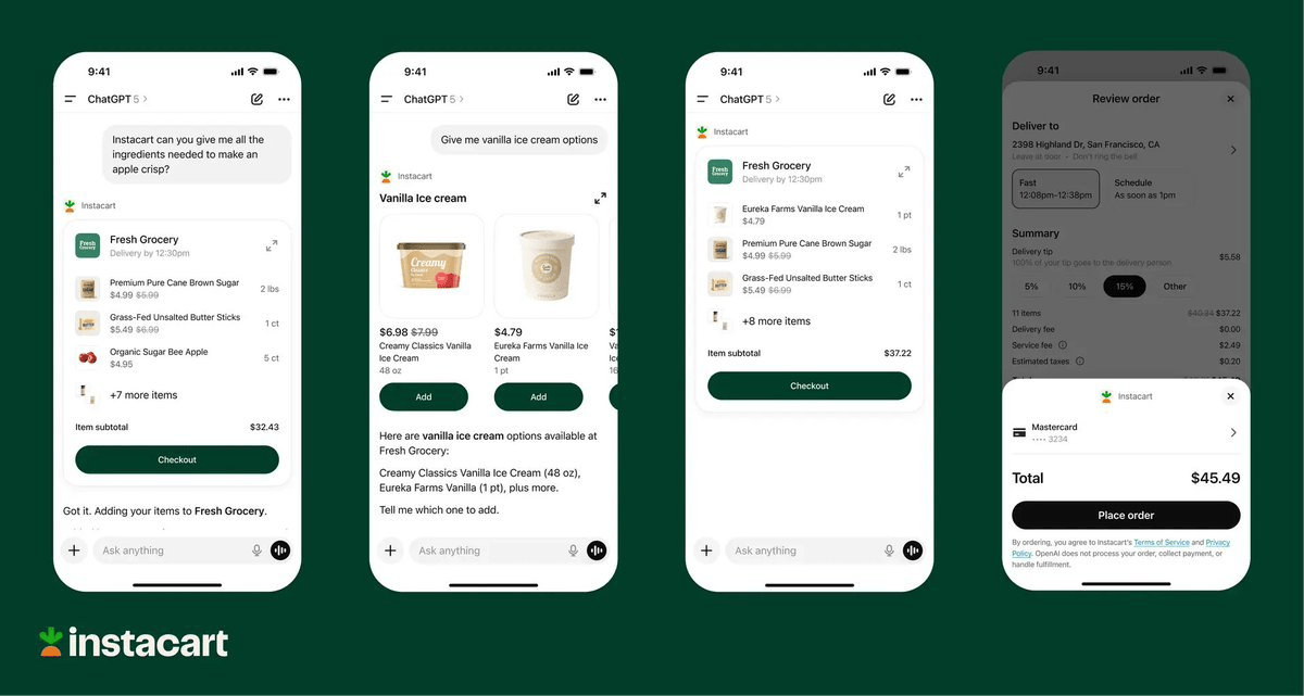 ChatGPT Offers Grocery Shopping Service