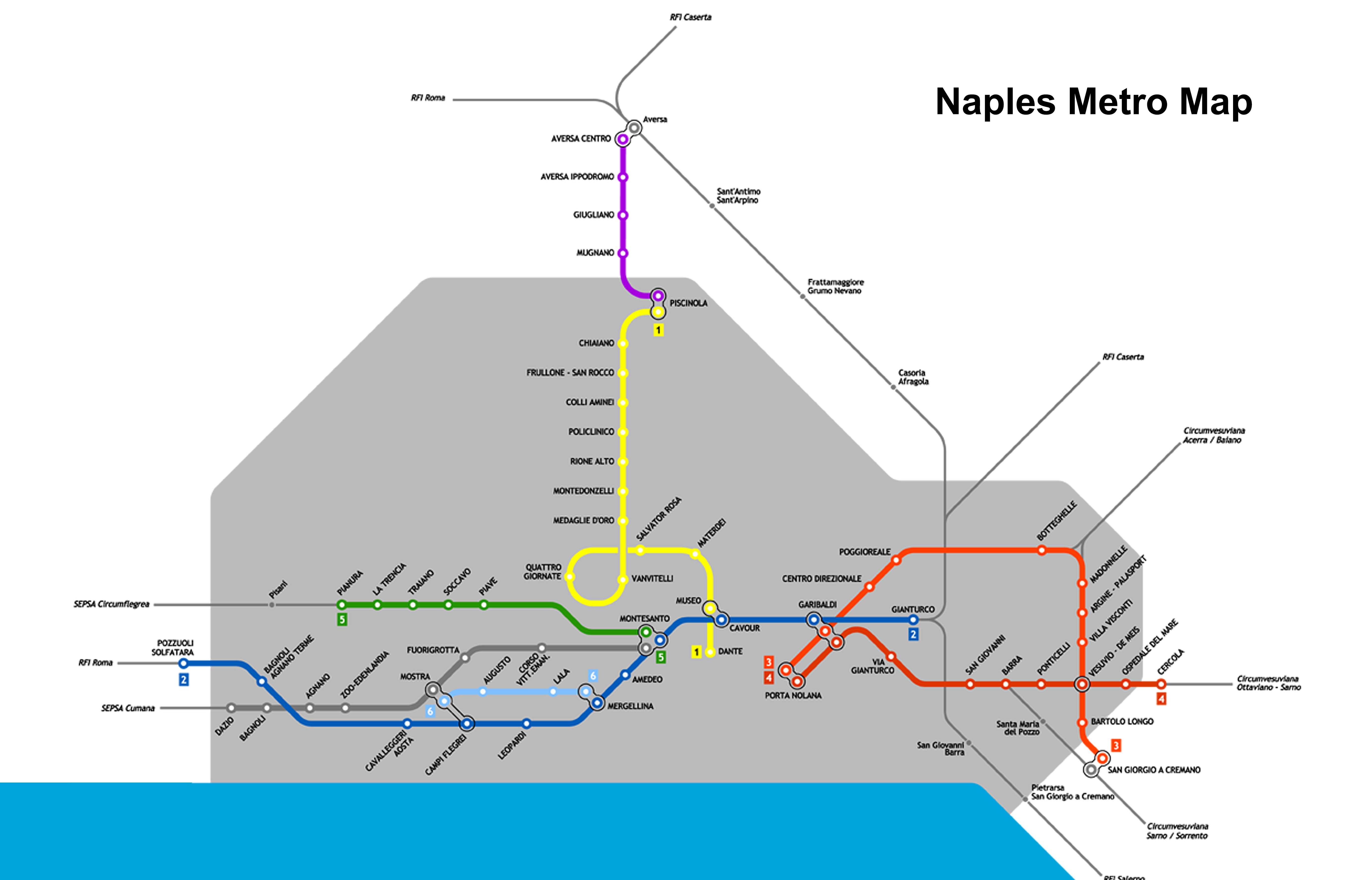 Line 11 Naples Metro Route Map Stations 2026 YoMetro Naples Metro Map Ddfa683cc1 