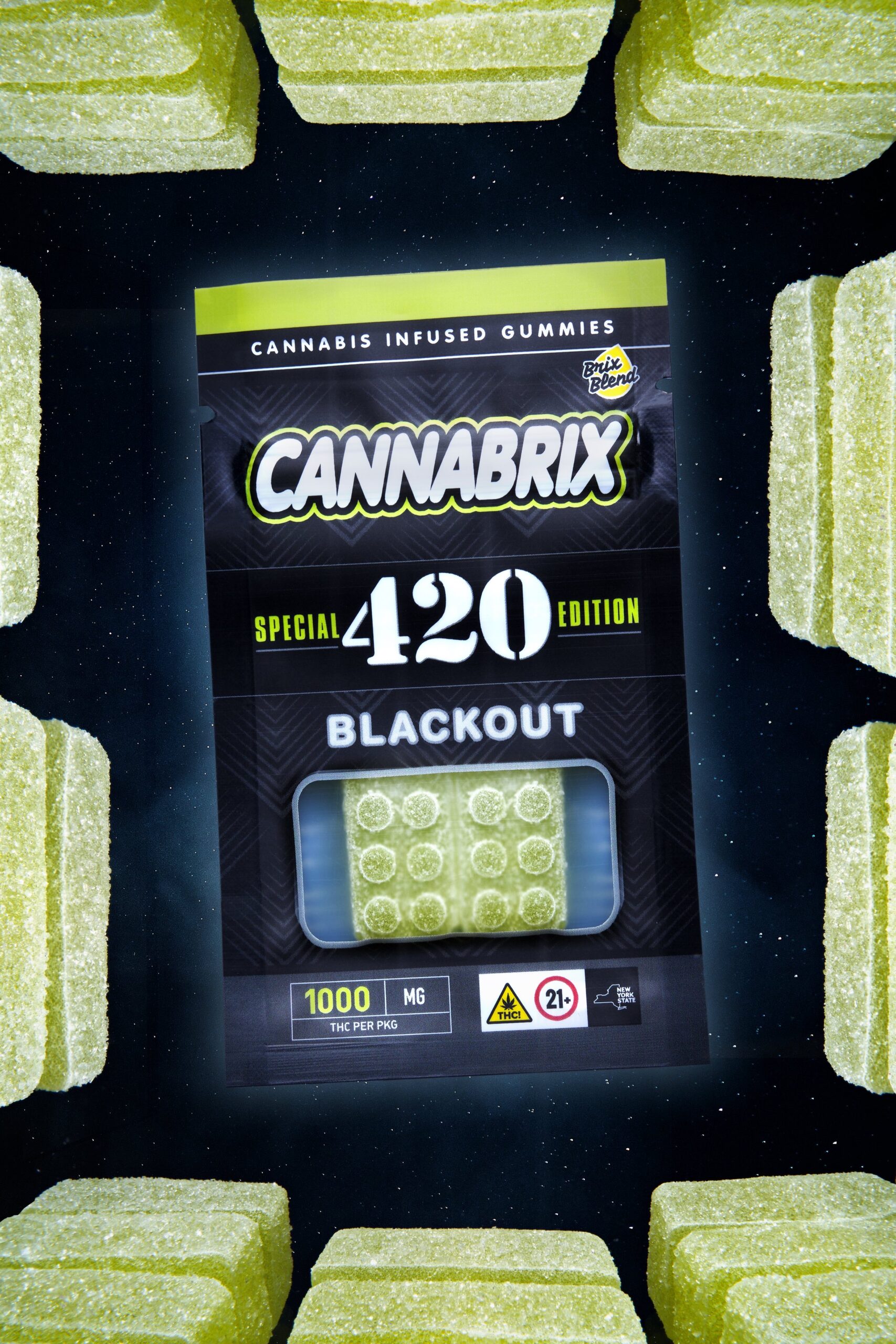 Cannabrix 420 Blackout Special — 1000mg Gummies