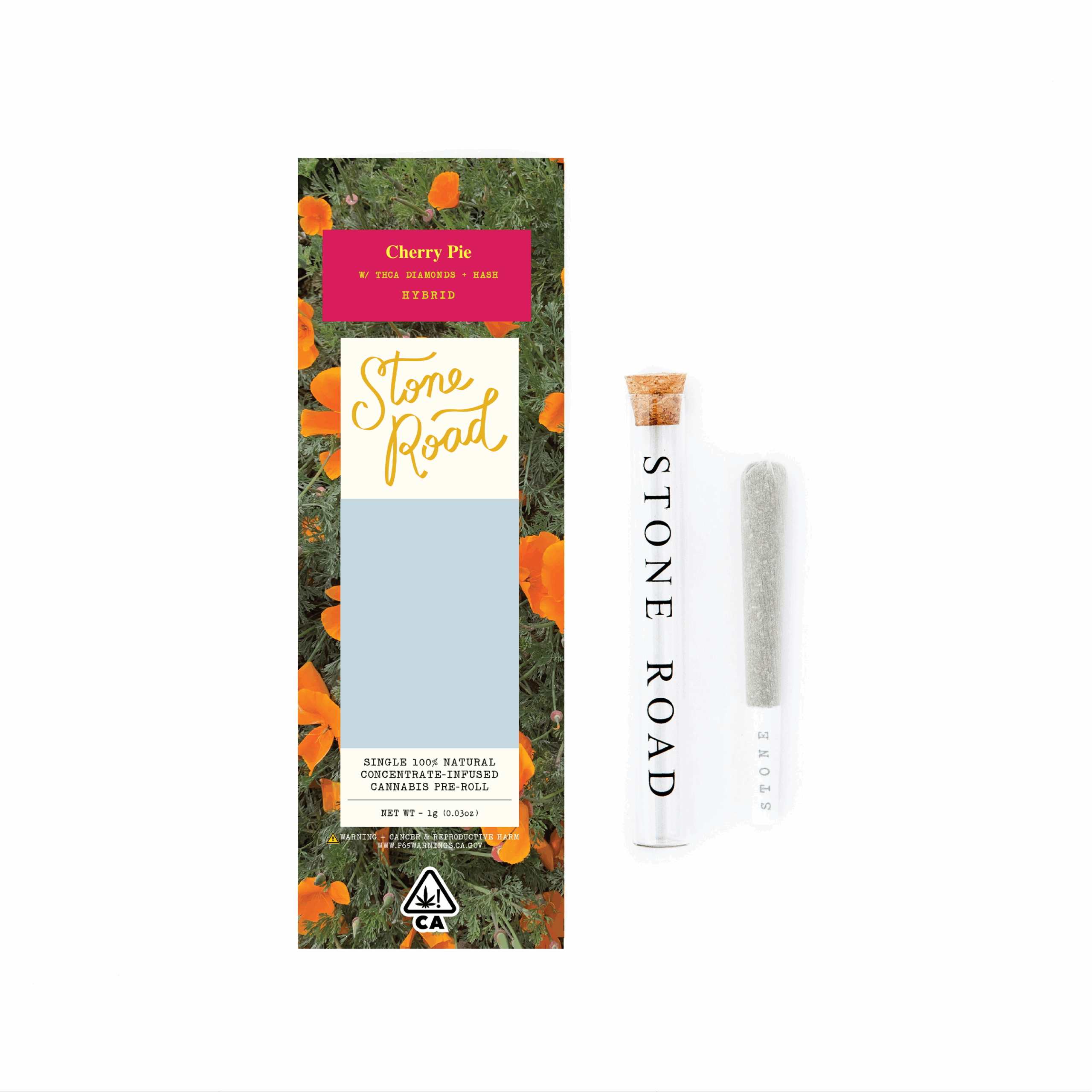 Stone Road Cherry Pie — 1g Infused Preroll