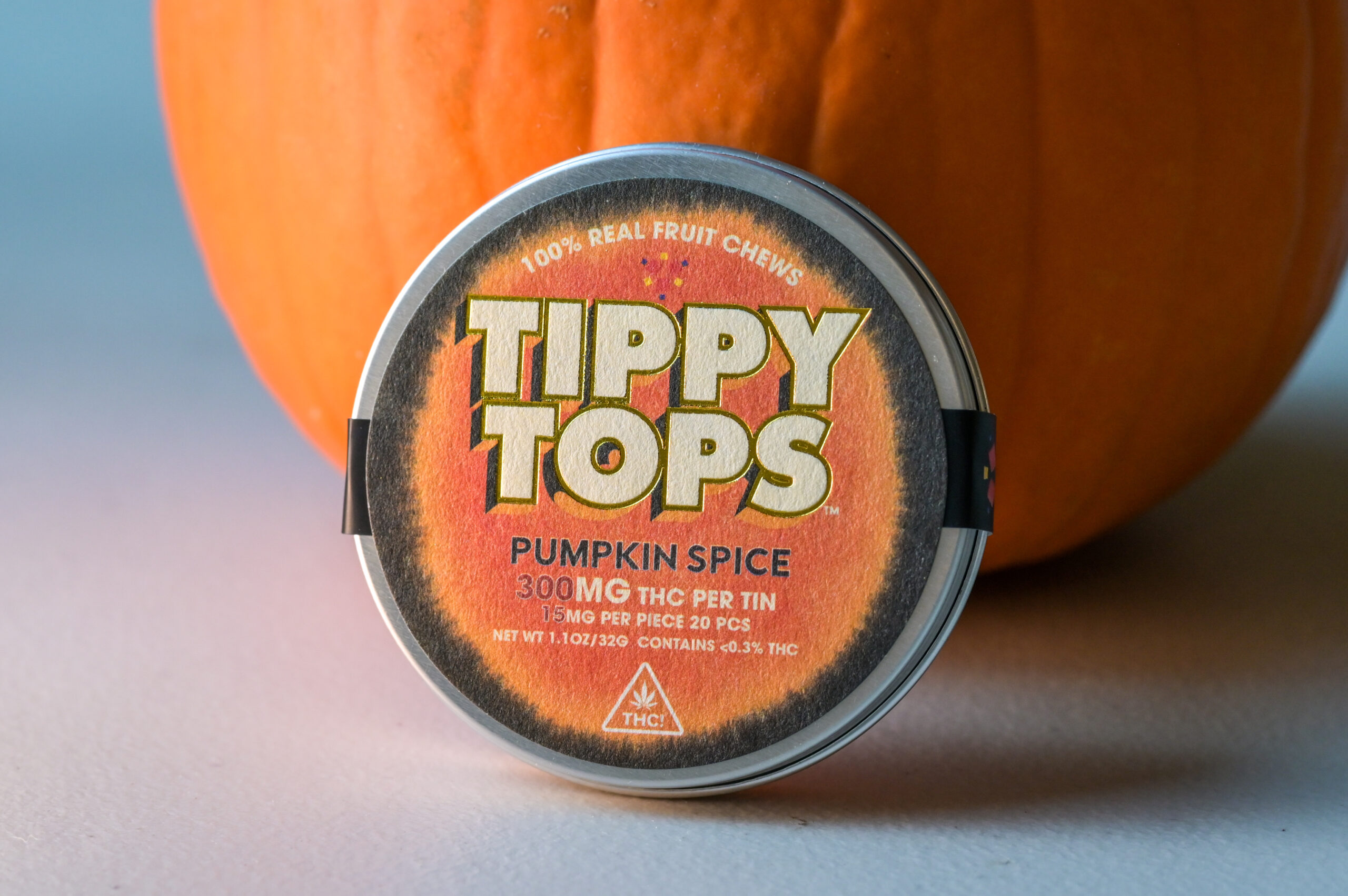 Tippy Tops Pumpkin Spice — 300mg Gummies