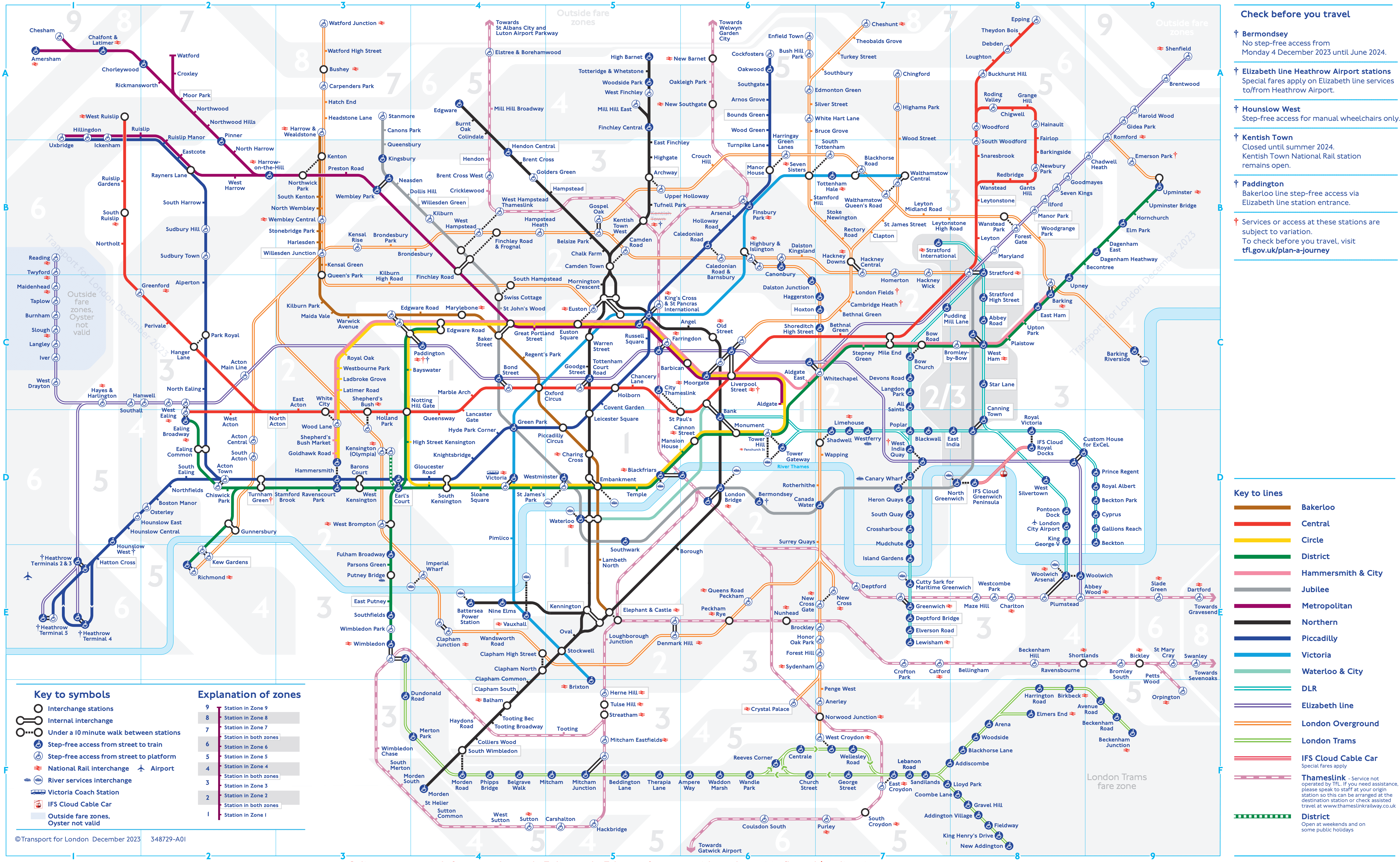 Metro Map London 2026 Metro Map London 