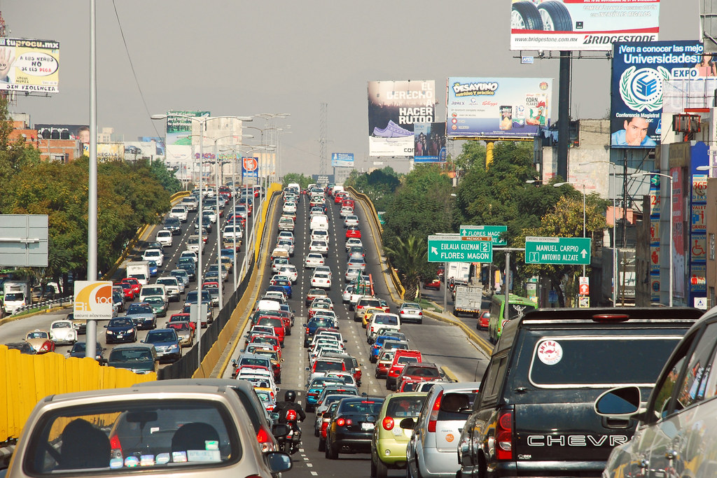 FOTO- Tráfico cdmx