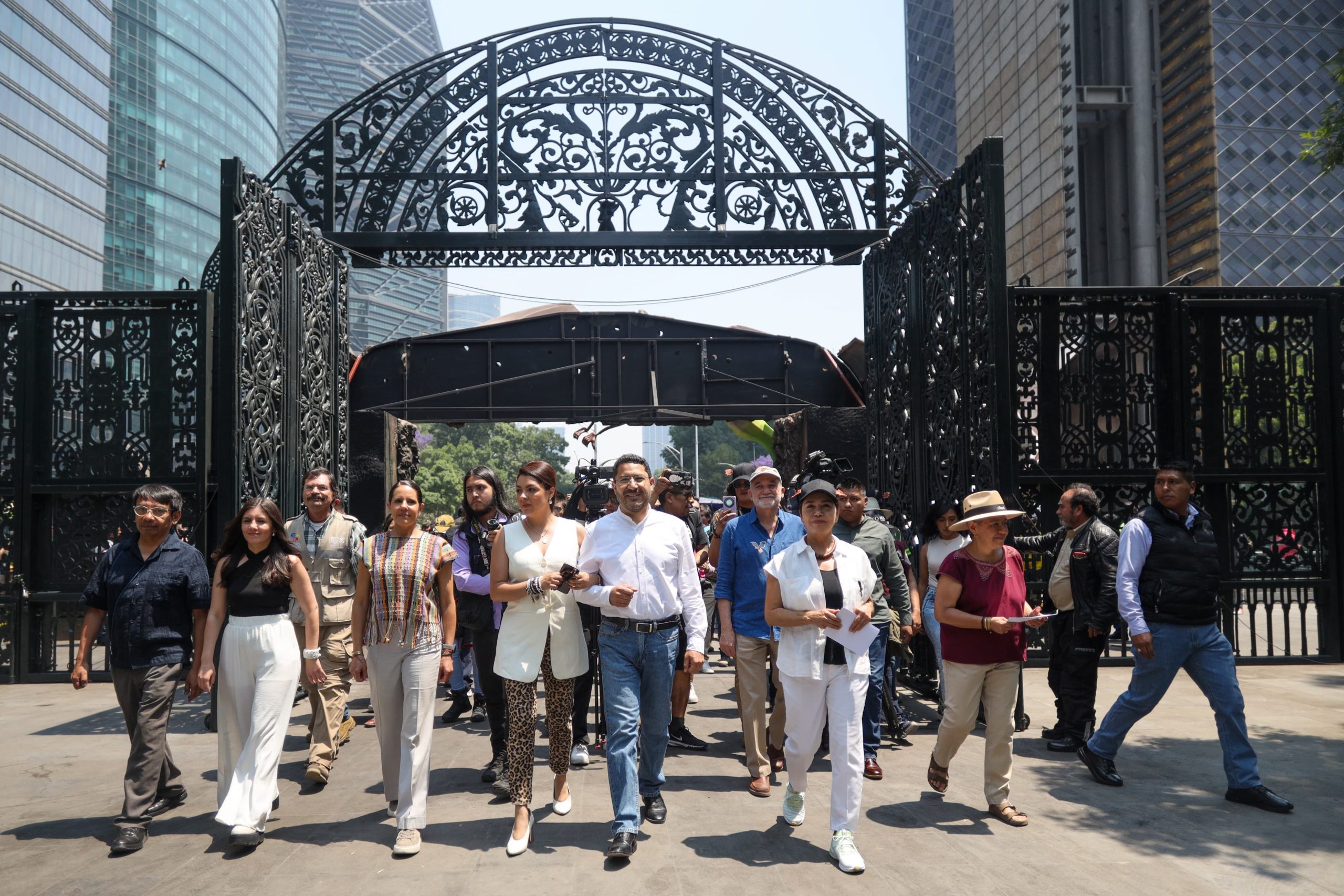 Martí Batres en apertura del Festival del Bosque 2024