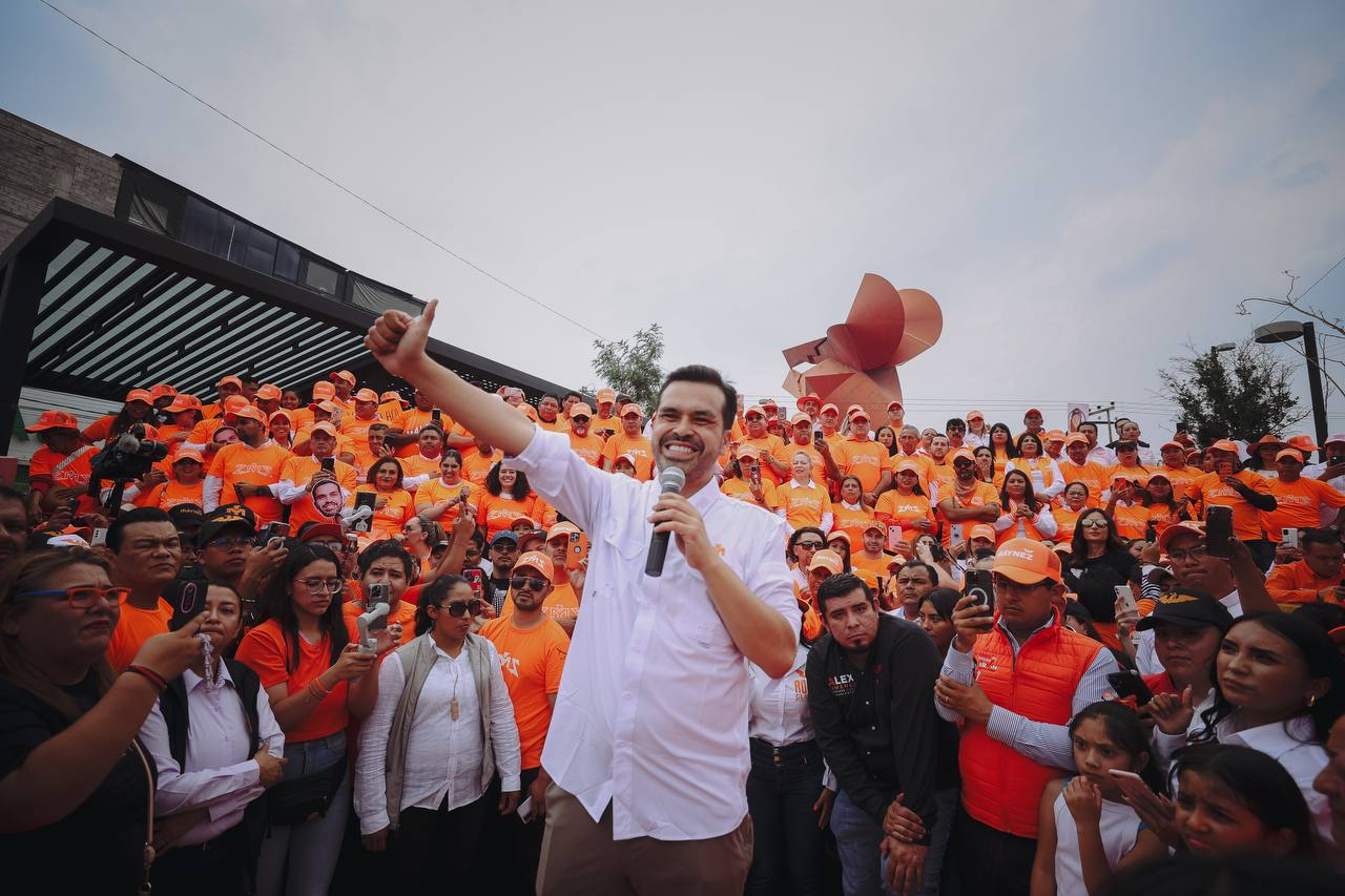 Jorge Álvarez Máynez Dirige la Ceremonia de Toma de Protesta de Candidatos de Movimiento Ciudadano en Ciudad Nezahualcóyotl
