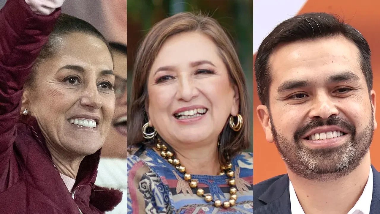Claudia Sheinbaum lidera con 20 puntos de ventaja sobre Xóchitl Gálvez en la carrera presidencial
