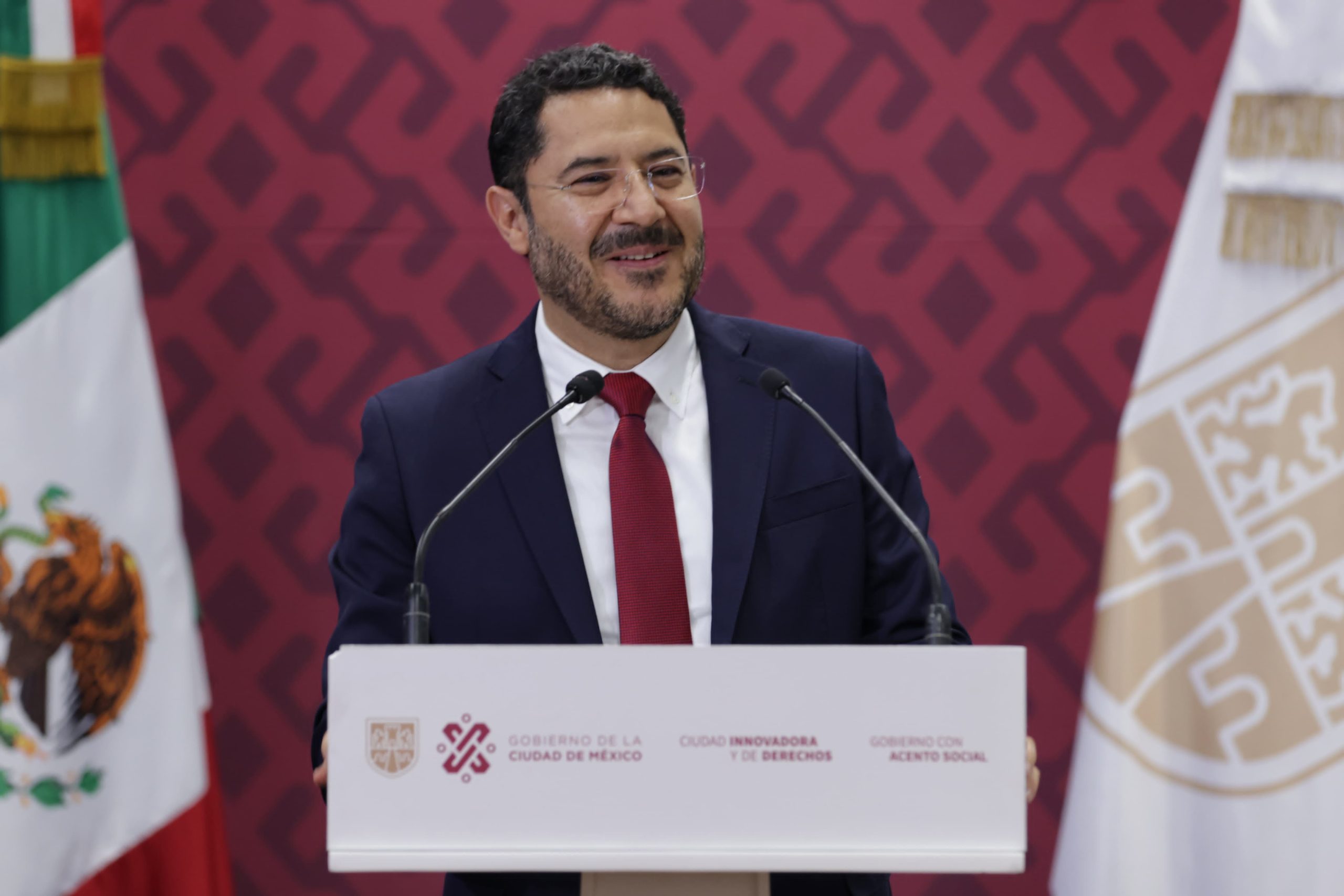 Batres sobre disminución de inseguridad