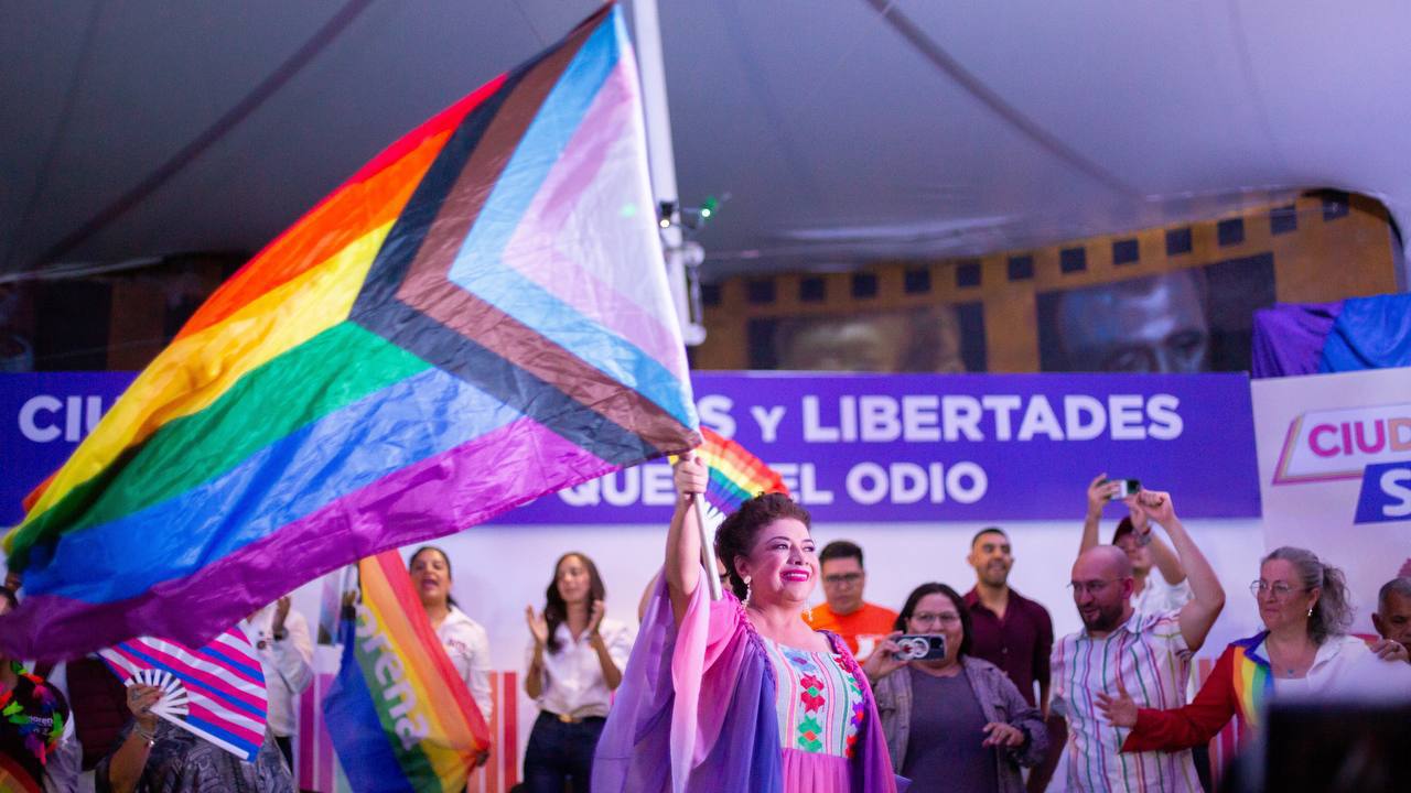 En el mes del Orgullo LGBT+, Clara Brugada llama a una ciudad de Diversidad y Libertad