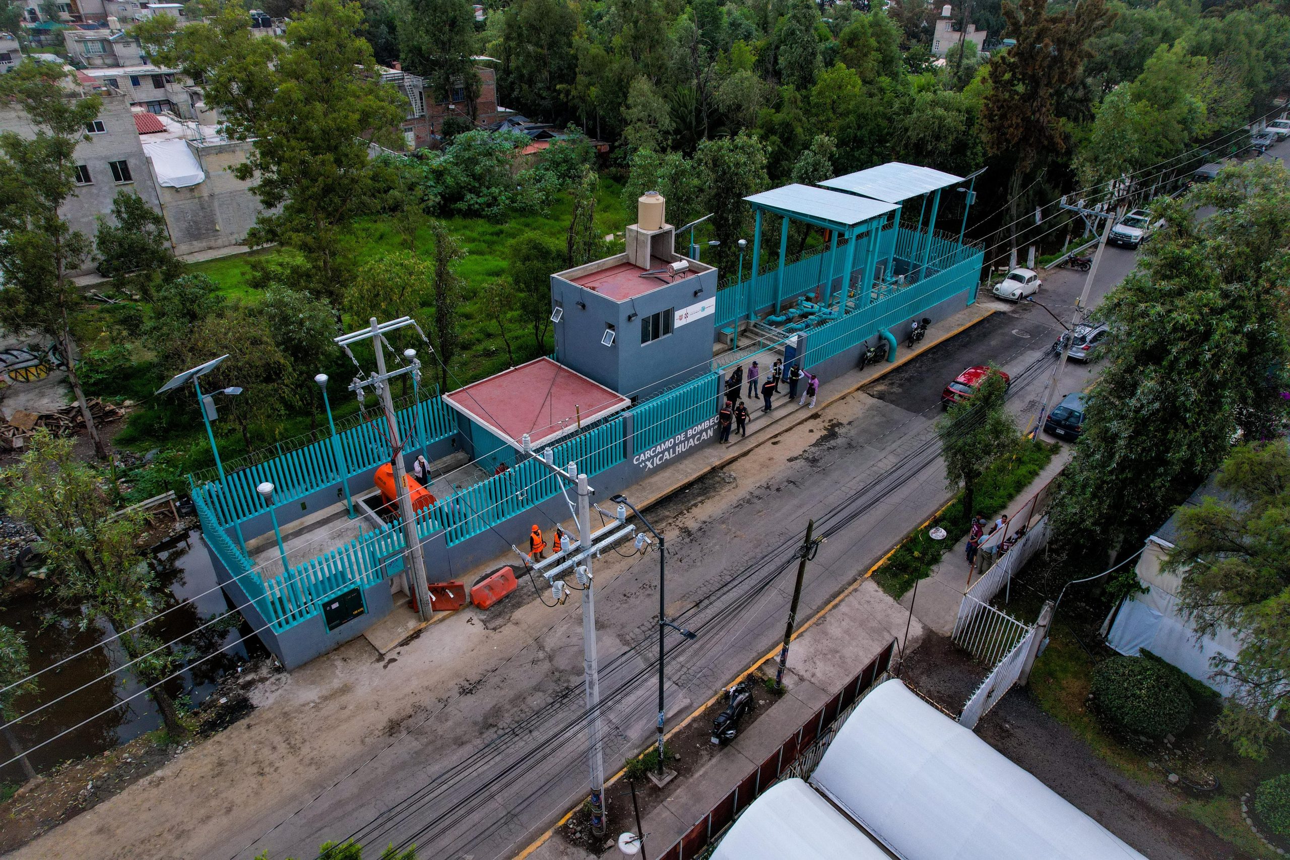 Entrega de Obra de Drenaje: "Transformación Hidráulica en Xicalhuacán: Un Futuro Sostenible para Xochimilco"