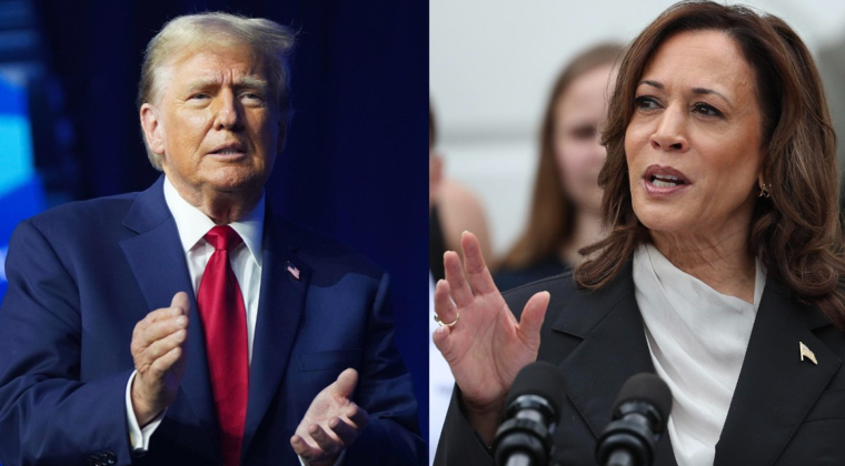 Kamala Harris saca ventaja sobre Donald Trump en última encuesta