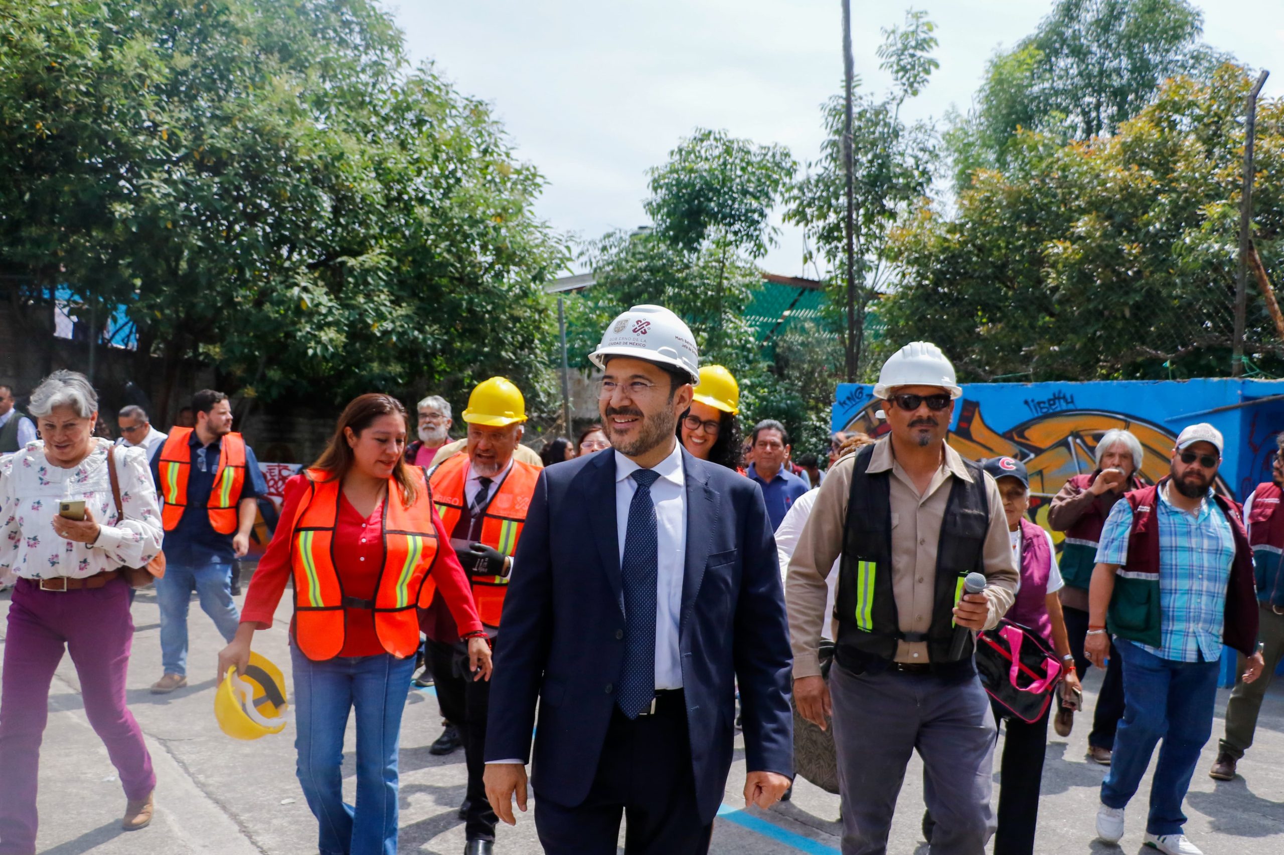 Gobierno de la CDMX inaugura programa deMejoramiento Barrial en Tlalpan