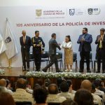 Clara Brugada reconoce a la Policía de Investigación durante su 105 aniversario