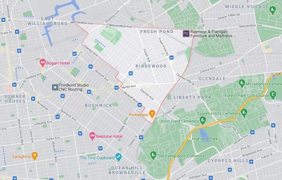 Map Of Ridgewood Ridgewood Queens Map .webp