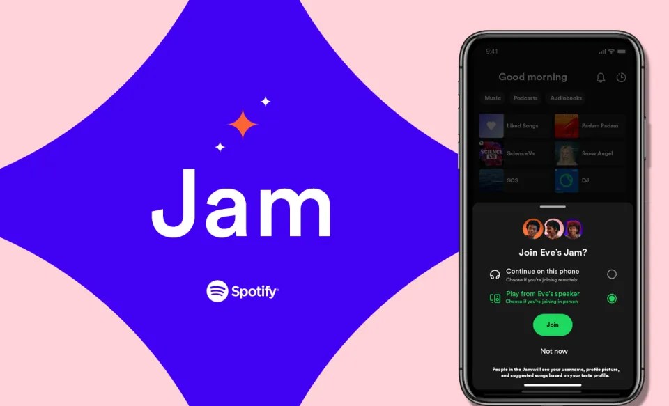 Spotify introduces Jam, a real-time playlist to listen
