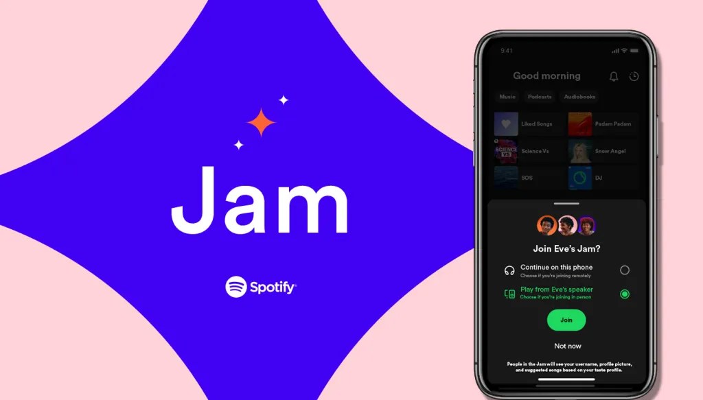 Spotify introduces Jam, a real-time playlist to listen