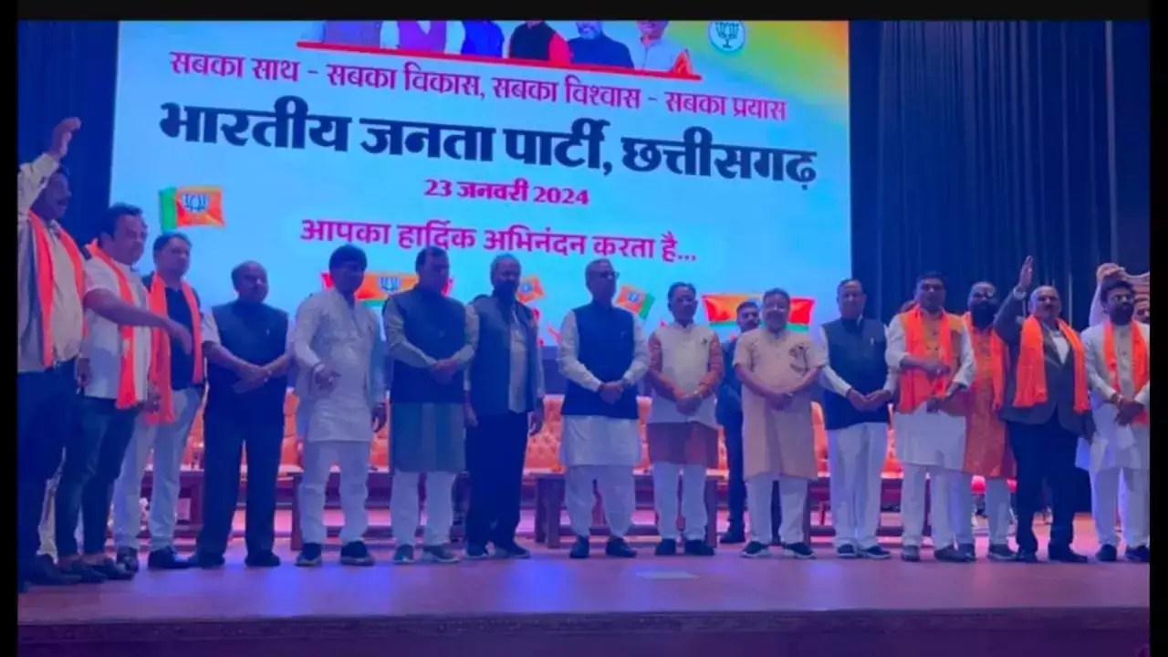500 AAP workers join BJP in Chhattisgarh ahead of Lok Sabha polls