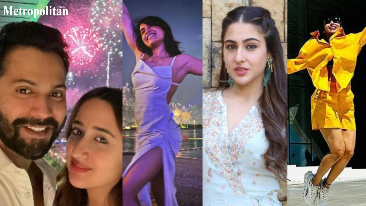 Varun Dhawan, Samantha, Sara Ali Khan, Malaika wish fans a happy new year
