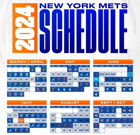 Mets 2024 Schedule Released Metsmerized Online Schedule 