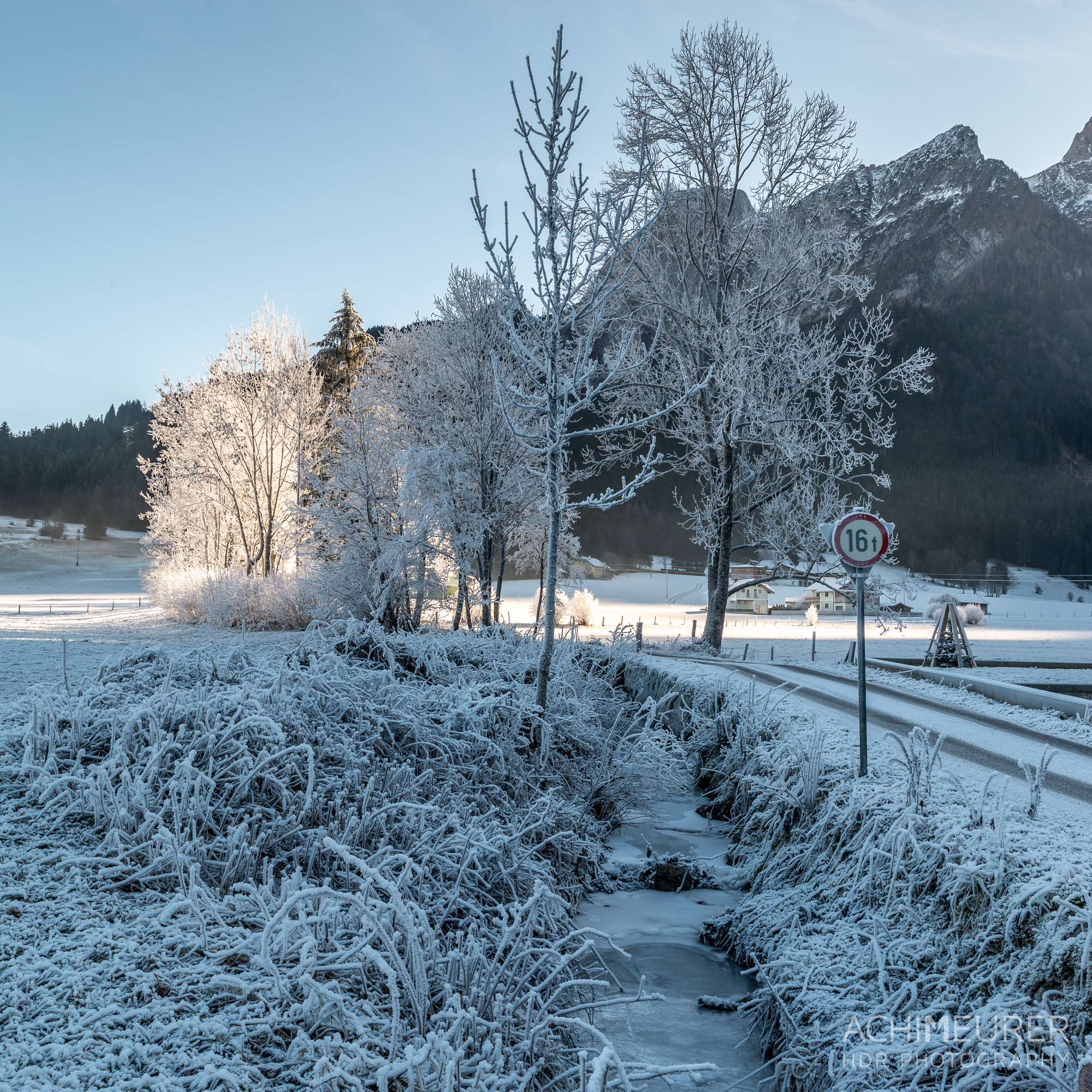 Winter-Wonder-Land Au in Abtenau