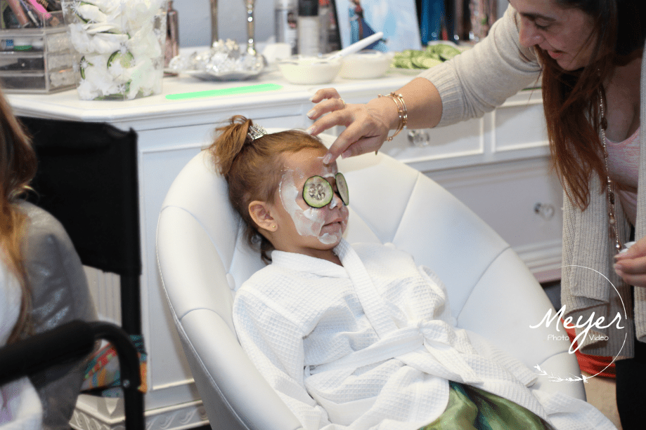 getting facial