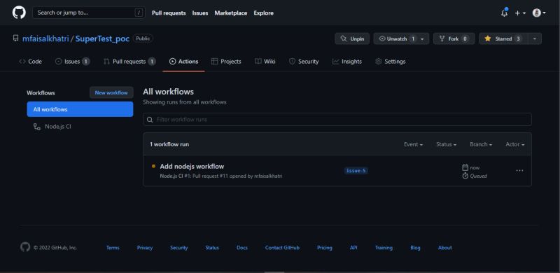 How To Setup Github Actions For Nodejs Project Faisal Khatri - Premium Landscape Image Gallery - HD