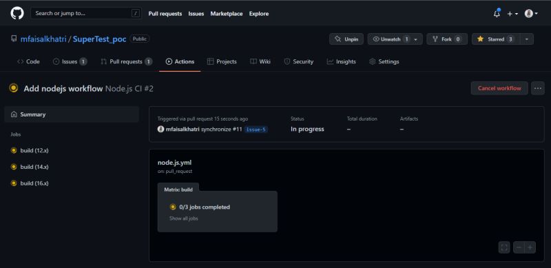 Mohammad Faisal Khatri On Linkedin How To Setup Github Actions For Node Js Project - Best Colorful Pictures in Retina