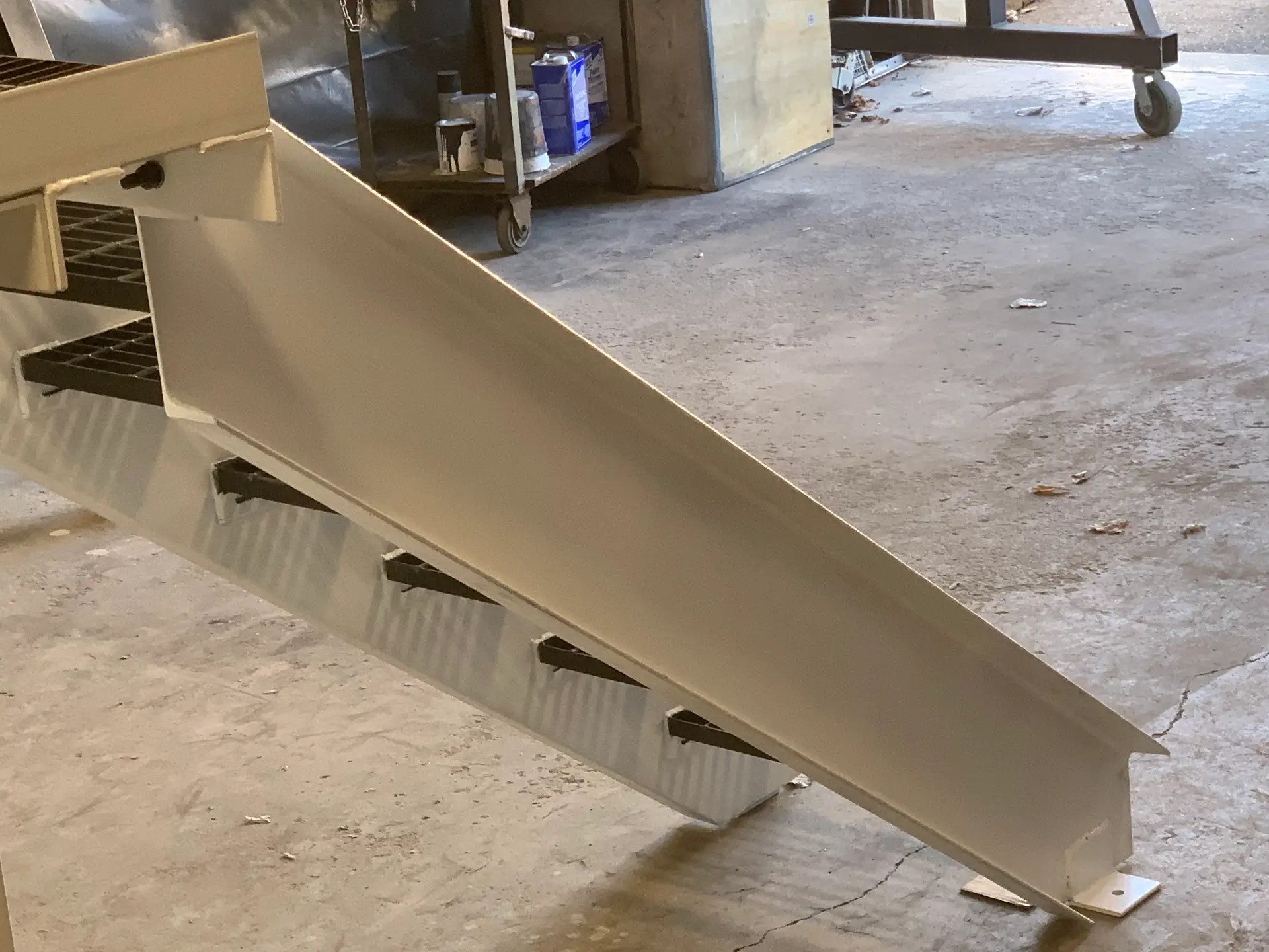 outdoor industrial barriers commercial handrail solutions manufactured stairs