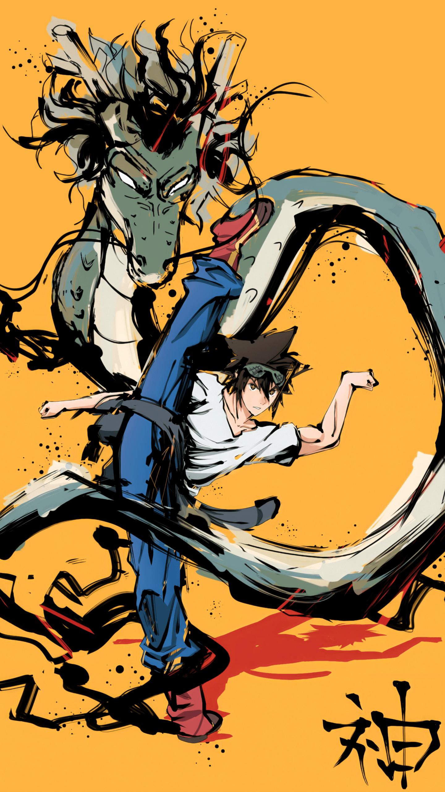 In this app, you will have all the best hd 4k wallpaper for your phone if you are one of god of hoghschools anime lover . Anime/The God Of High School (1440x2560) Wallpaper ID