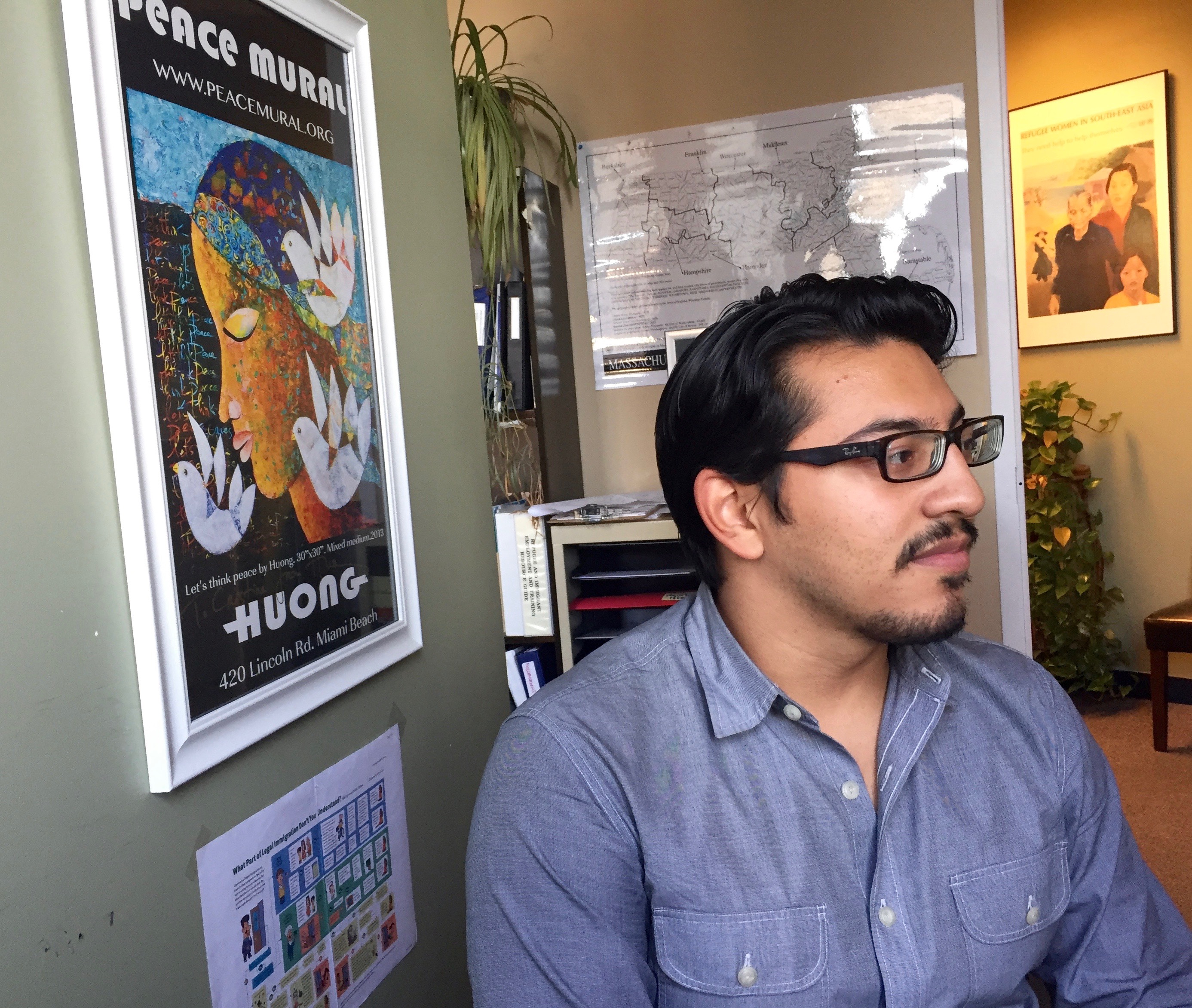 "We fill an important space in that we have the ear of a lot of the important legislators at the Statehouse and it’s important for us to be cognizant of our role and not try to be a voice for those groups but be a platform for those groups to speak on behalf of themselves," said Field Organizer Joel Rivera.