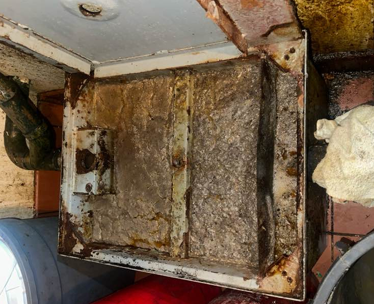 Before-grease-trap-service-1