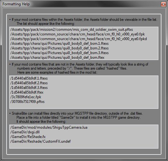 Snakebite Mod Manager Mgsv Modding Wiki - Ultra HD HD City Images | Free Download