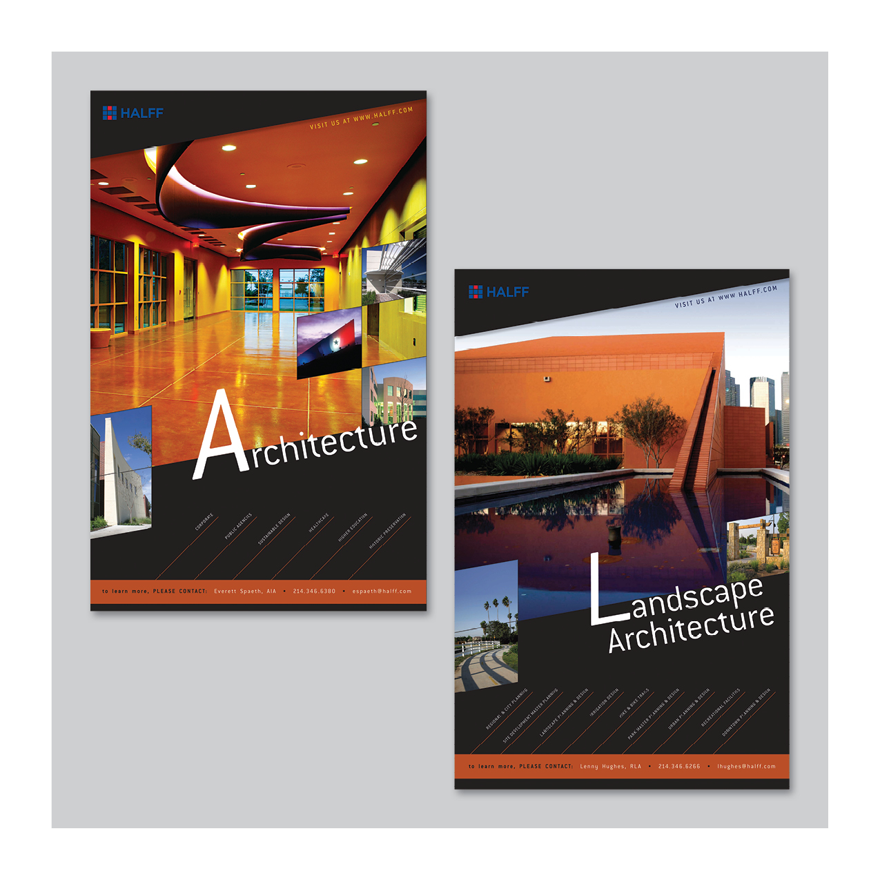 Halff Associates recruitement posters