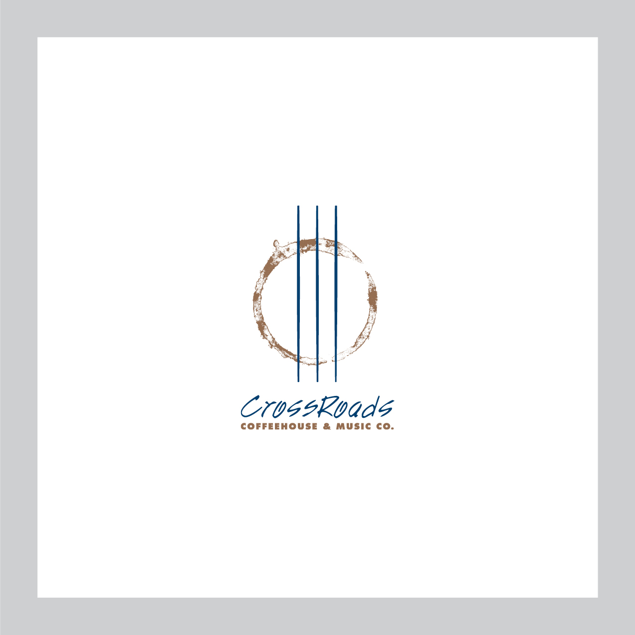 CrossRoads Coffeehouse & Music Co. logo