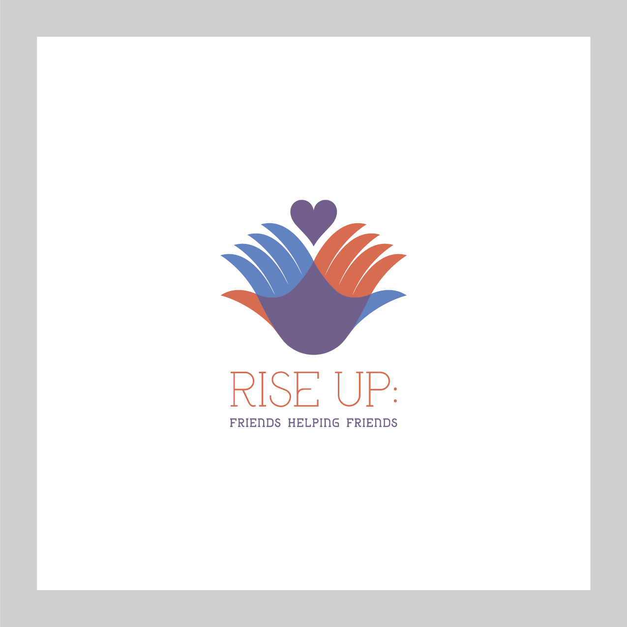 Rise Up: Friends Helping Friends logo