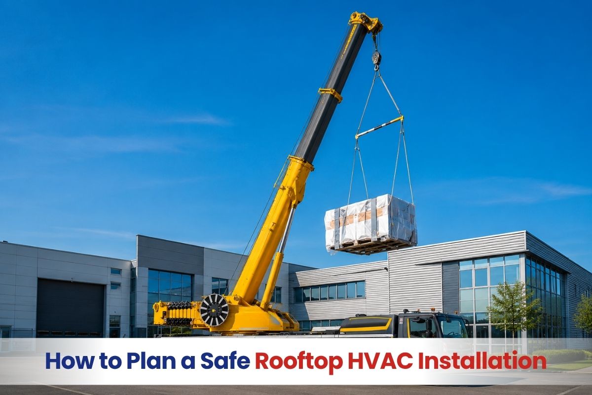 Rooftop HVAC Installation