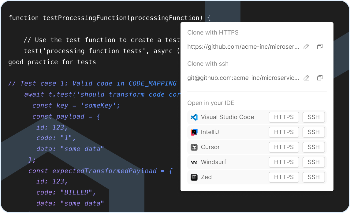 Code, Document and Test
