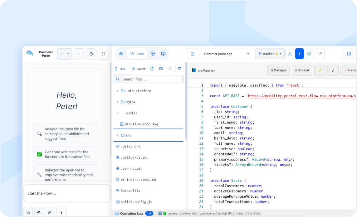 mia-platform for application development software engineering teams