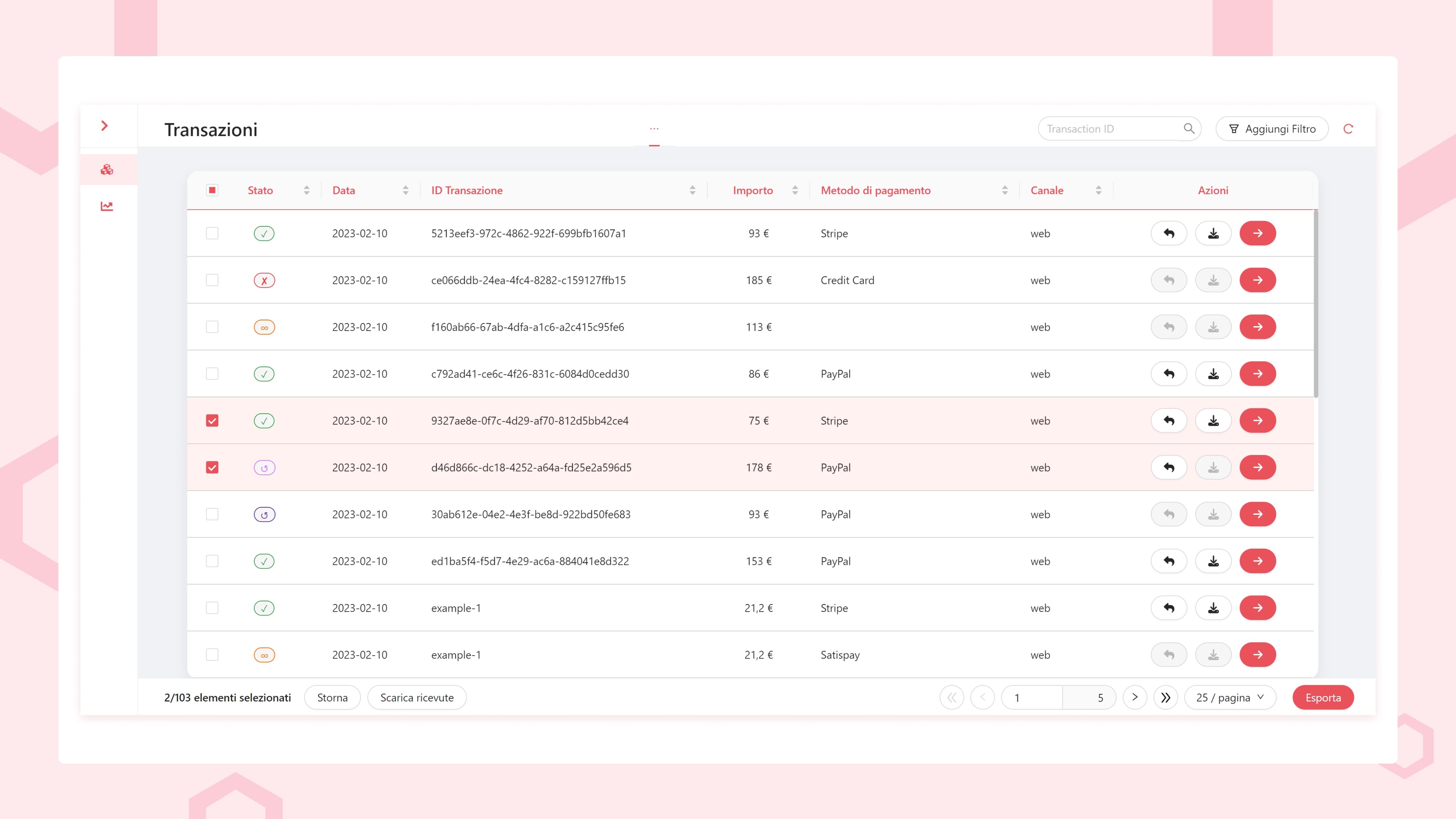 Payment Integration Hub Backoffice