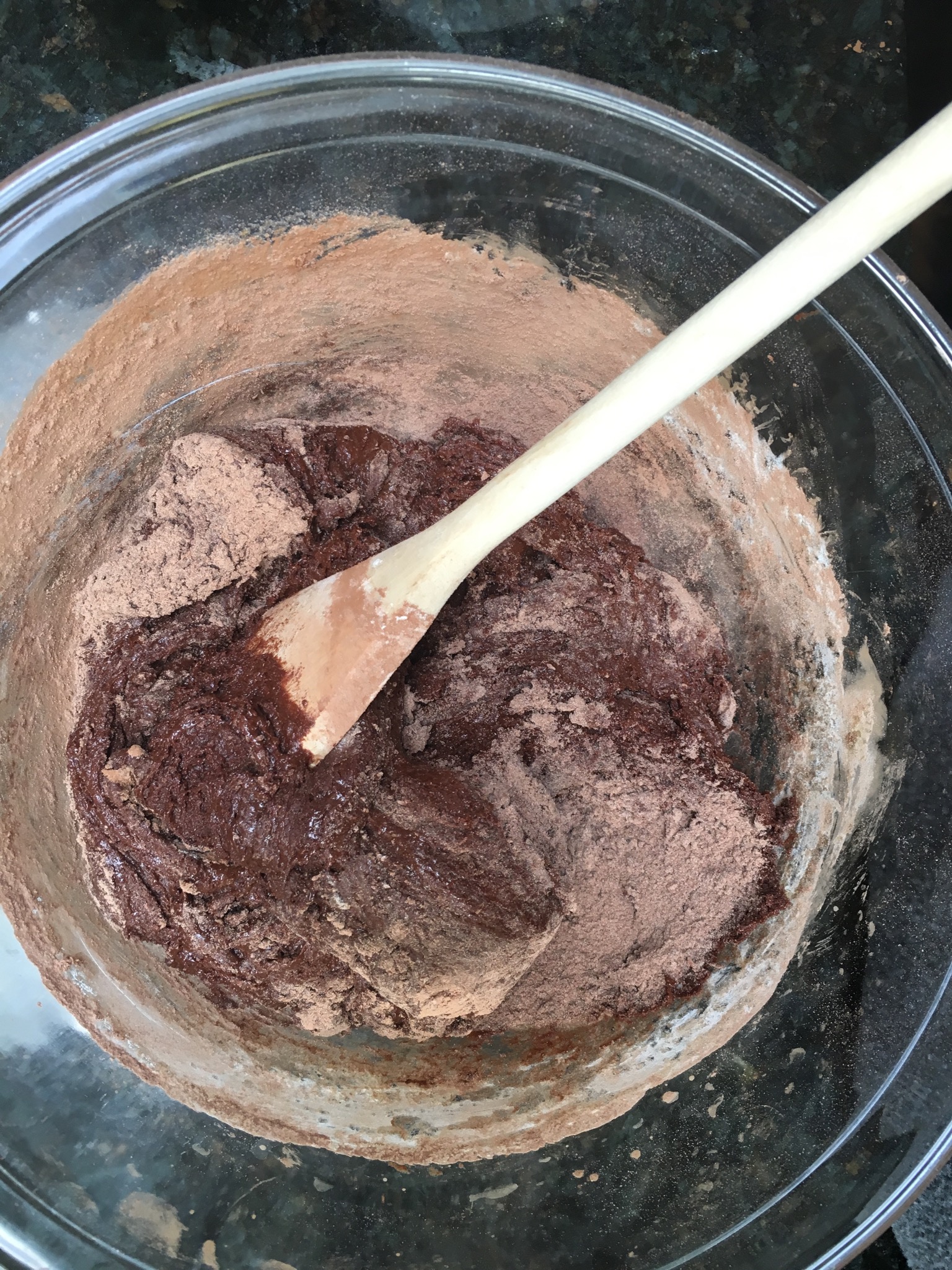 Use your muscles! It's hard to stir!