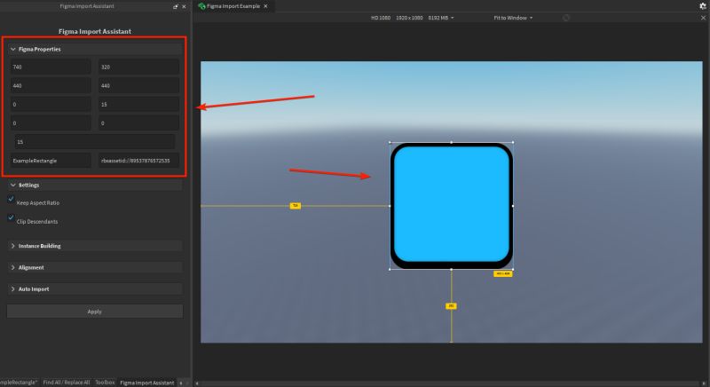 Manual Importing Figma Importer Assistant - Ultra HD Gradient Photos for Desktop