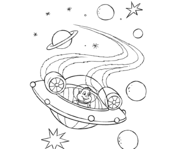 Możesz pobrać i wydrukować z naszej strony kolorowanki dla dzieci jeżyk we mgle. Kolorowanki KOSMOS, malowanki do druku ufo, planety, kosmici