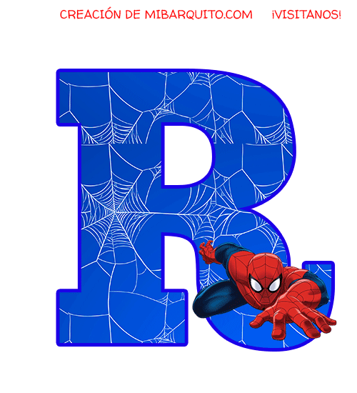 Numeros y Letras de SPIDERMAN | Mi Barquito