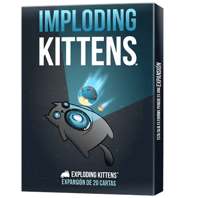 exploding-kittens-imploding-kittens Juego de cartas Imploding Kittens una expansión de Exploding Kittens